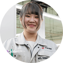 製造部 溶接 2022年入社 Sさん