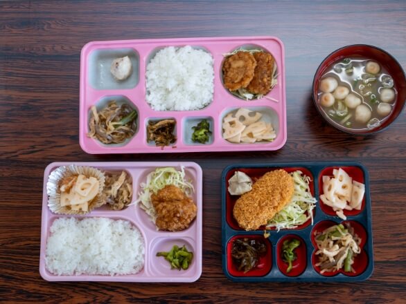 3種類のお弁当