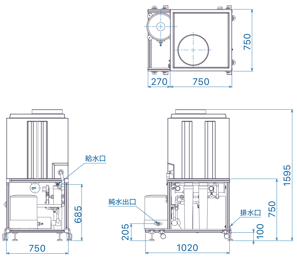 OTN-RO4021-T30OP本体寸法図